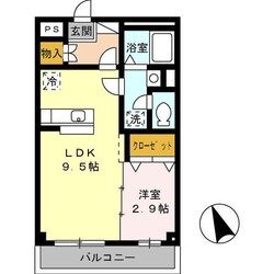 グランドゥール　渡の物件間取画像